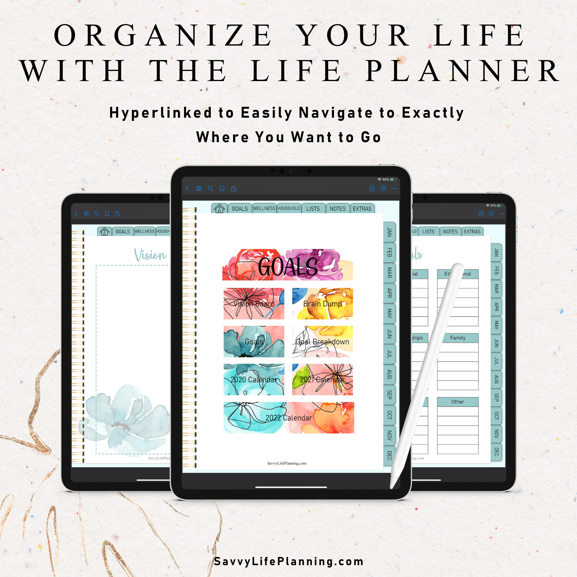 Ultimate Digital Planner Bundle Includes Digital Life Etsy.de