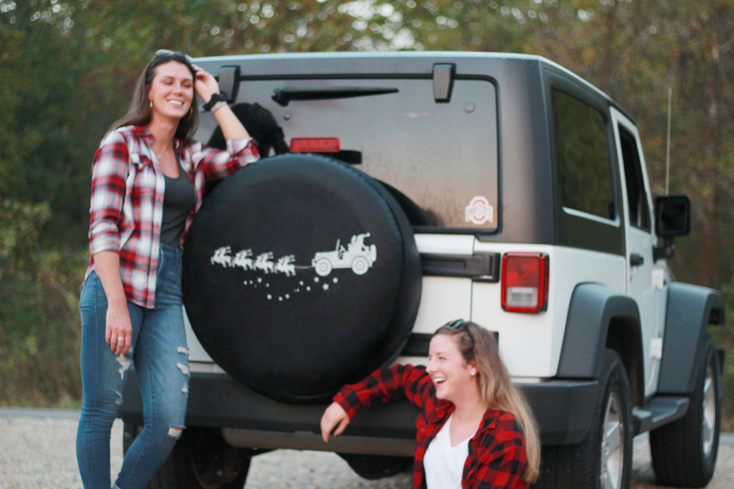 Jeep Spare Tire Cover Size Chart