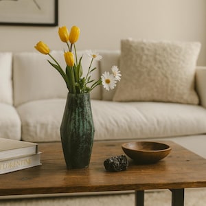 Handbuilt unique  Flower Vase.