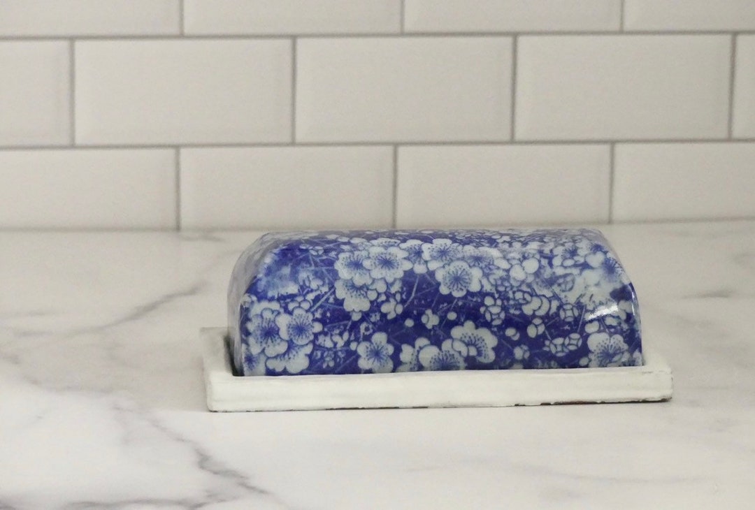 Hand Built Stick Butter Dish With Lid Covered Butter Dish Etsy