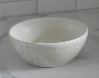 Handmade ceramic bowl, salad bowl, fruit bowl.