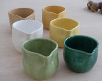 Handmade Matcha Bowl: One-of-a-Kind Color Study Collection