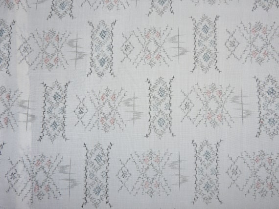 Japanese Kimono Komon Abstract Geometric Pattern … - image 5