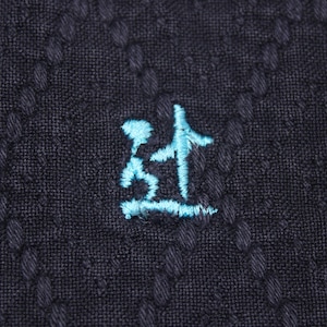 mens MEDIUM Japanese Indigo Blue Cotton Sashiko Kendo Gi Aikido Budo Kimono Jacket Noragi Boro Dougi 220525-12