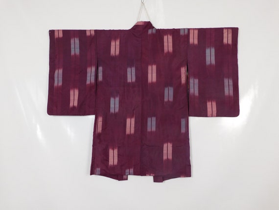 vintage Japanese Haori | Long Naga | Kimono Jacke… - image 3
