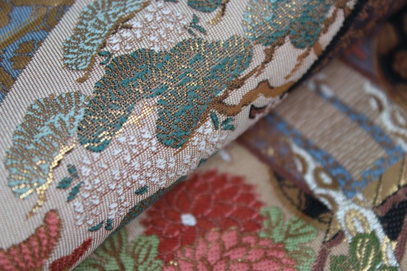 Fine craftsmanship Fukuro Obi | Japanese Kimono Y… - image 7