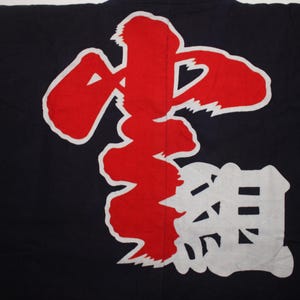 vintage Japanese Cotton Blue Indigo Hanten Hippari Happi Fireman Coat Short Kimono Jacket Robe Noragi Haori Odori Matsuri Festival 160924-10
