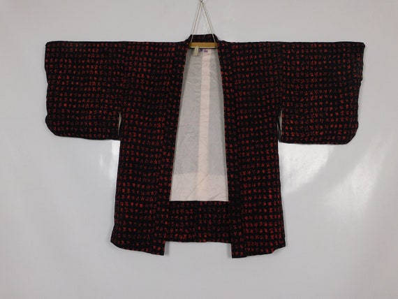 Japanese Haori | Hippari Folkwear Short Kimono Ou… - image 2