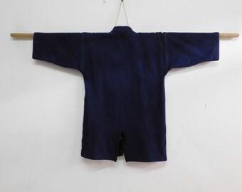 送料無料 百貨店 Sz Vintage XXS Gi Kendo Sashiko Cotton Blue Indigo Japanese 一般