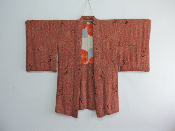 Japanese Long Naga Haori Vintage Kimono Outer Jacket - Etsy