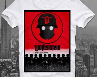 Castle Wolfenstein 3d Cult Game Gaming Gamer Nerd Geek Atari Amiga Commodore C64 Retro Doom Vintage T Shirt Tee