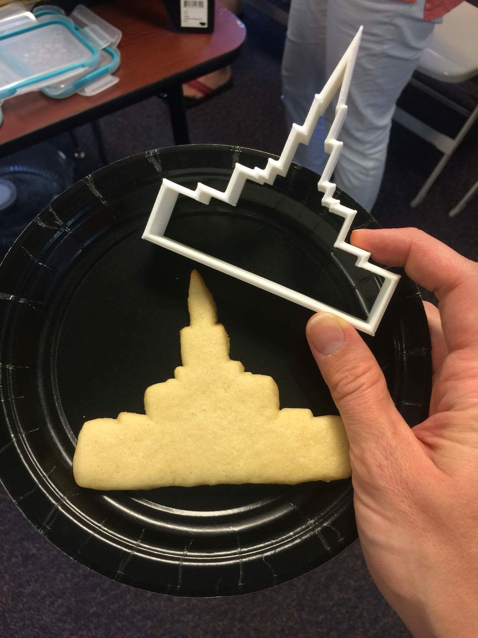 Houston Texas Temple Cutter LDS Cookie Cutter Custom Cookie Etsy