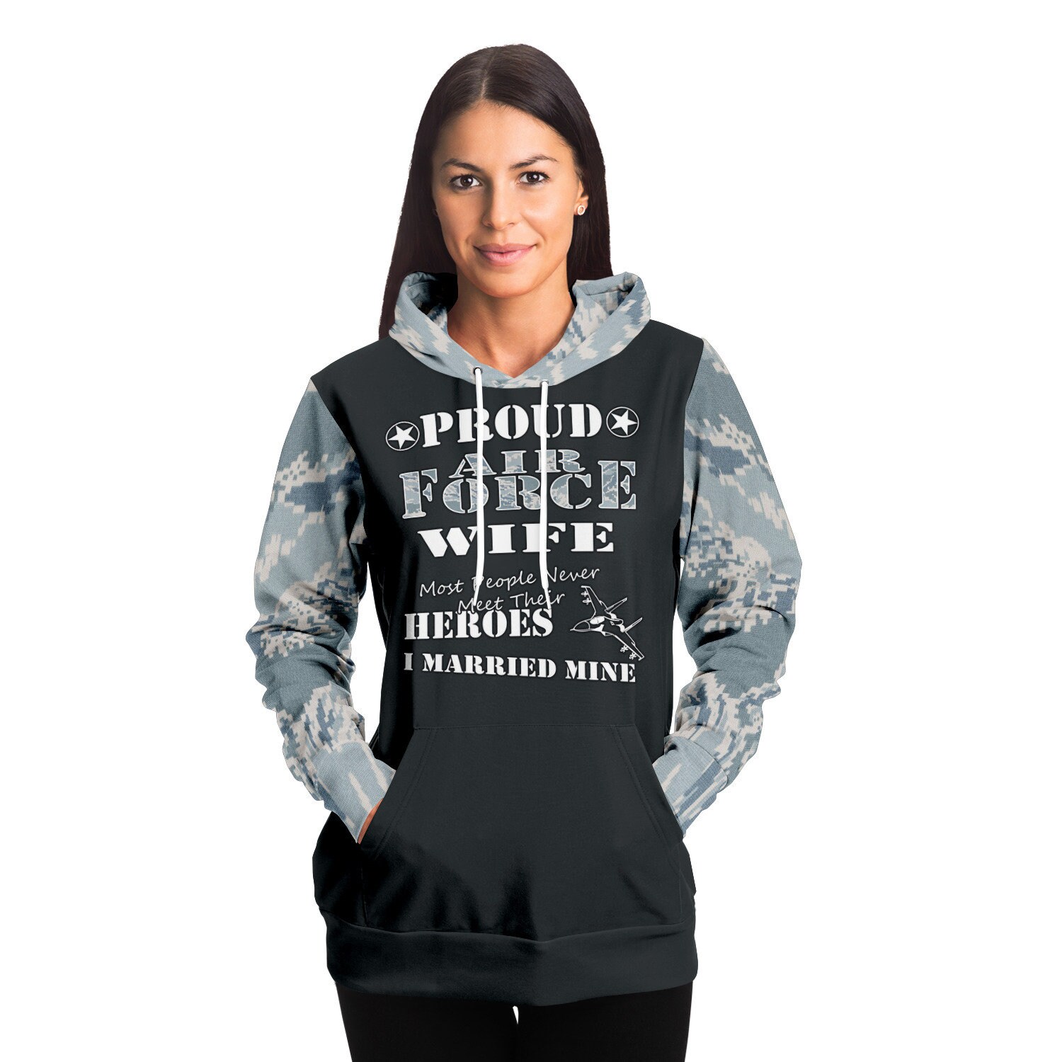 Air force wife hoodie sale