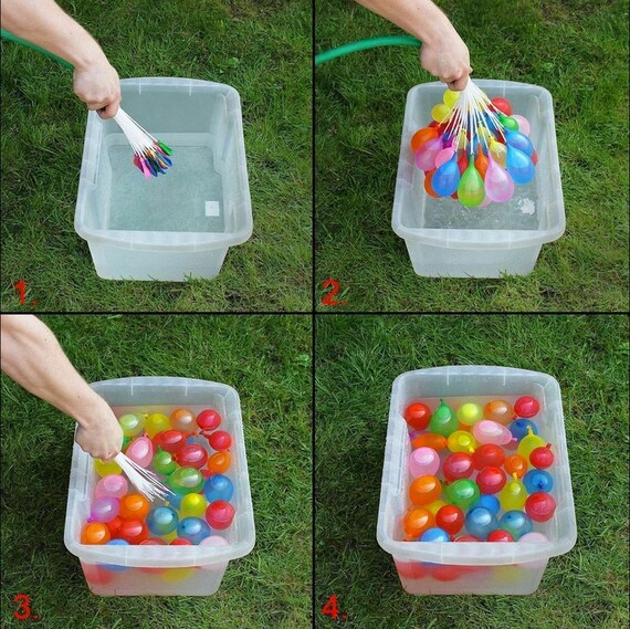Self-Sealing Water Balloons 444 Balloons Instant Easy Fill Bunch USA SHIPPING 