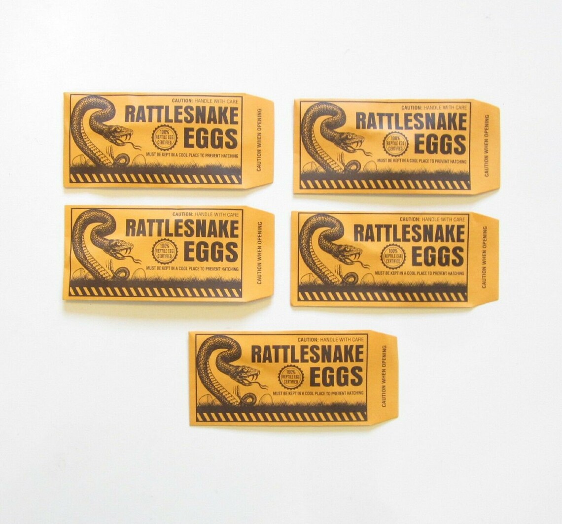 Hilarious Rattlesnake Eggs Prank Best Prank or Gag Gift Etsy