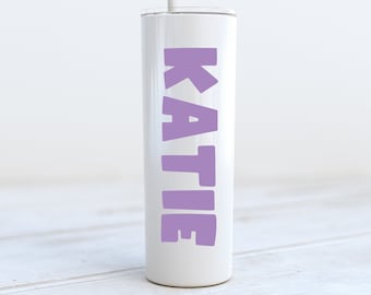 Custom name decal, Personalized Name stickers, Create Your own name sticker, Name Decals for tumbler, Custom Name Decals, Name Vinyl Decals