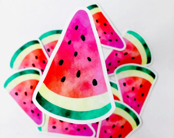 Sticker Watermelon Watermelon Sticker, Watermelon Sticker for Tumbler, Sticker for Car ...