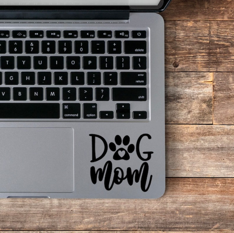 dog decal paw decal vinyl decal dog mom stuff Dog Mom Decal dog mom dog mom gifts dog paw decal fur mama dog paw fur mom