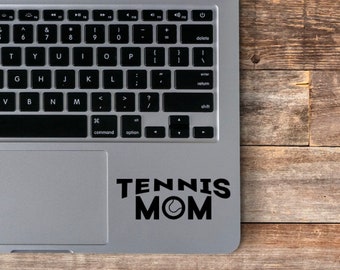 Tennis Mom Decal, tennis mom, tennis decal, tennis, tennis sticker, tennis mama, soccer mom, car decal, laptop decal