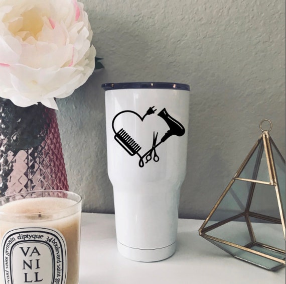Hairdresser Love Decal Hair Love Hairstylist Hair Stylist Etsy