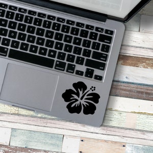 Hibiscus Decal *Choose Size & Color* Car Decal Hibiscus Flower Vinyl Sticker - Car Truck Laptop Macbook Decals Etc. Hawaii Flower