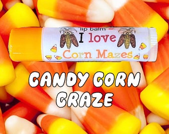 I Love Corn Mazes Candy Corn Craze Lipsessed Lip Balm (1)