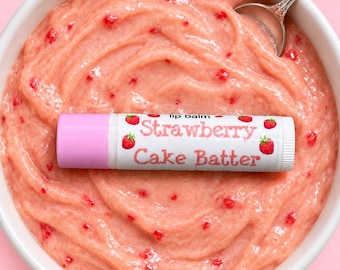 Strawberry Cake Batter Lipsessed Lip Balm (1)