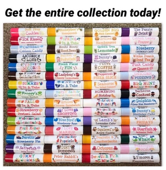 Entire Lipsessed Lip Balm Collection 60 Flavors - 