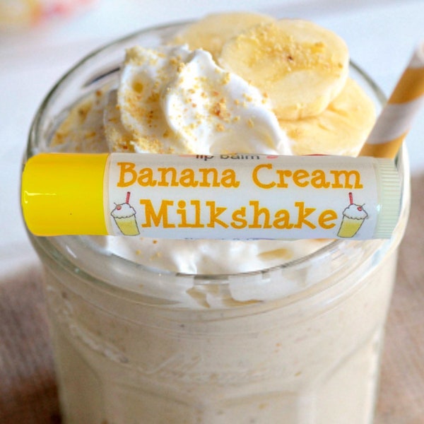 Banana Cream Milkshake Lipsessed Lip Balm (1)