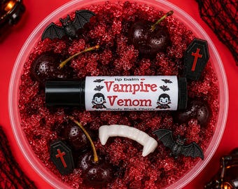 Vampire Venom (Bloody Black Cherry) Lipsessed Lip Balm