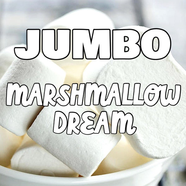 Le baume à lèvres JUMBO Marshmallow Dream ! ÉDITION LIMITÉE !