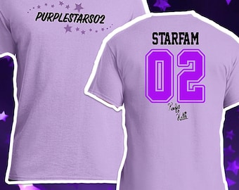 Official Purplestars02 Starfam T-Shirt Merch (Limited edition)