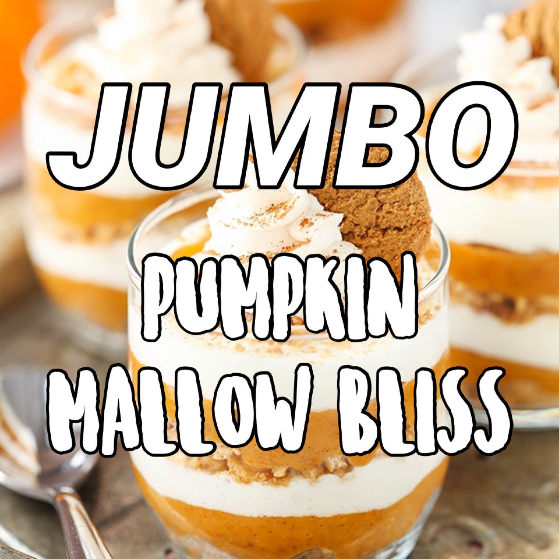 JUMBO Pumpkin Mallow Bliss Lipsessed Lip Balm! LIMITED EDITION!
