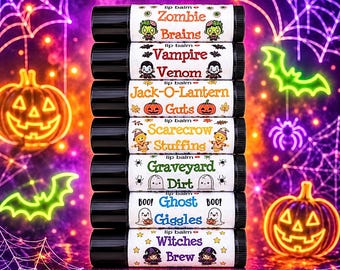 Halloween Tricks & Treats Lipsessed Lip Balm Set (7 Included)