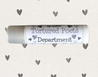 Swiftly Inspired Tortured Poets Department Loml Lavender Vanilla Lipsessed Lip Balm (1)