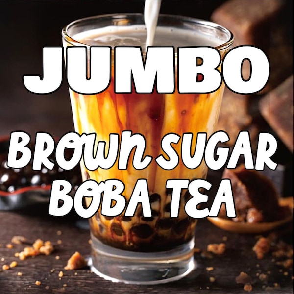 JUMBO Brown Sugar Boba Tea Lipsessed Lip Balm! LIMITED EDITION!