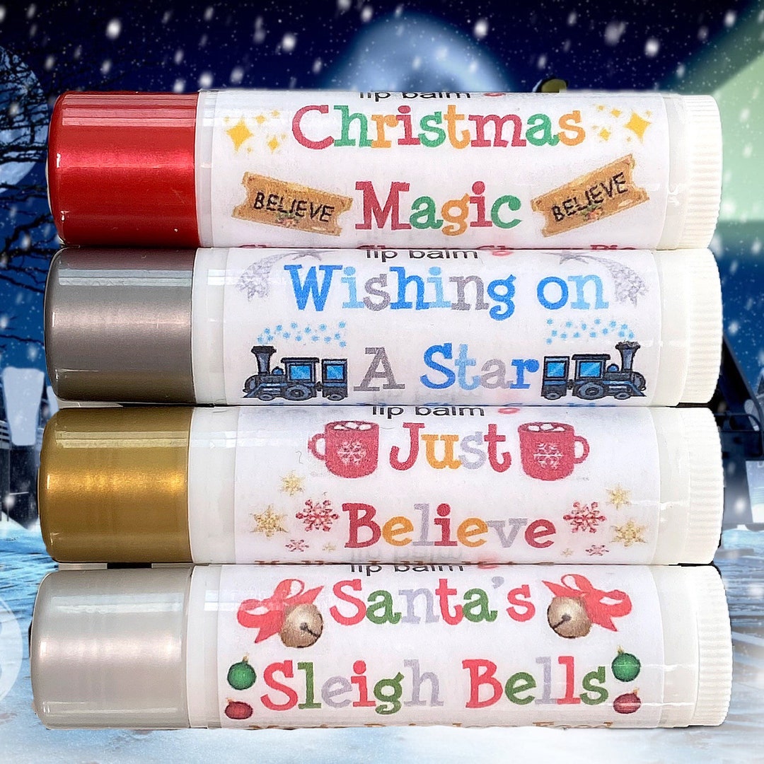 The Polar Express Lipsessed Lip Balm Set 4 Included Etsy UK