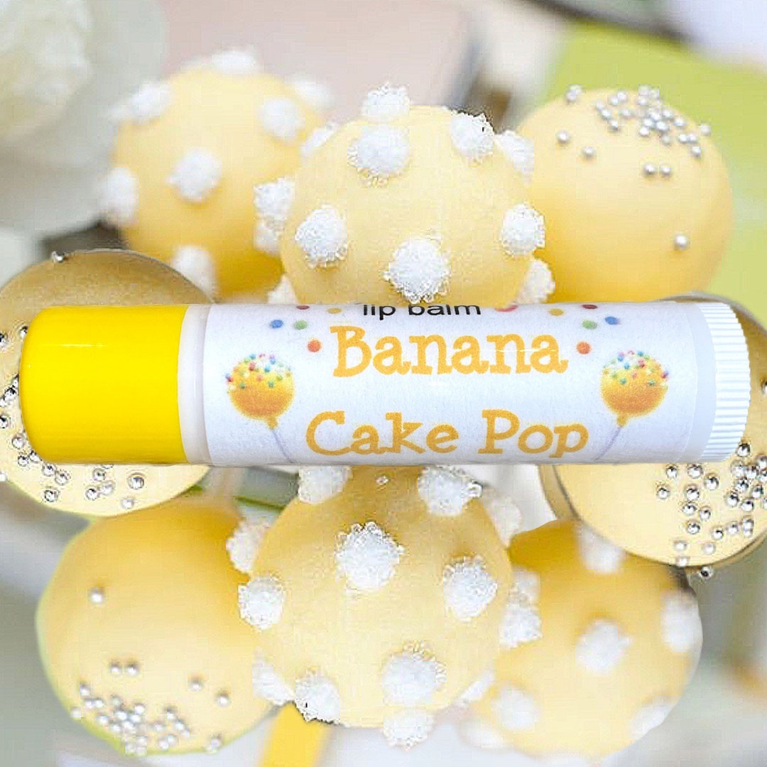 Banana Cake Pop Lipsessed Lip Balm 1 LIMITED EDITION Etsy