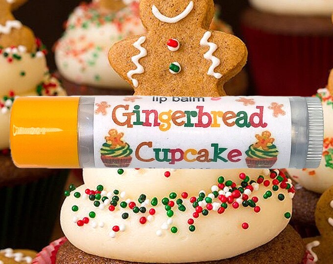 Gingerbread Cupcake Lipsessed Lip Balm 1 LIMITED EDITION Etsy