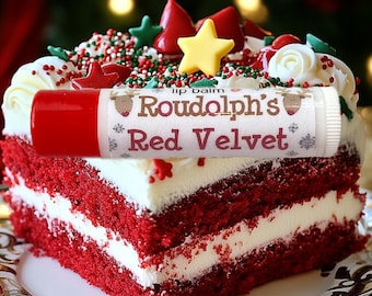 Rudolph’s Red Velvet Lipsessed Lip Balm