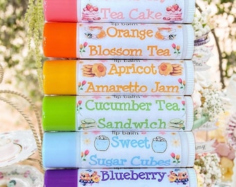 Afternoon Tea Party Lipsessed Lip Balm Set (6 Included)