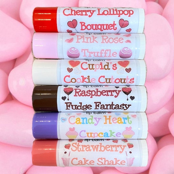 Cupid’s Confection Collection Lipsessed Lip Balm Set (6 Included)