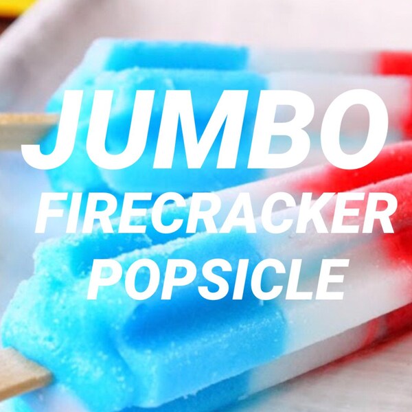 JUMBO Firecracker Popsicle Lipsessed Lip Balm! LIMITED EDITION!