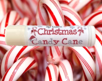Christmas Candy Cane Lipsessed Lip Balm