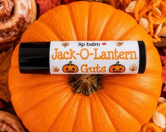 Jack-o’-lantern Guts (Pumpkin Cinna-monster Roll) Lipsessed Lip Balm