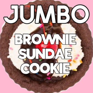 JUMBO Brownie Sundae Cookie Lipsessed Lip Balm! LIMITED EDITION!