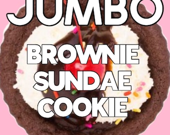 JUMBO Brownie Sundae Cookie Lipsessed Lip Balm! LIMITED EDITION!