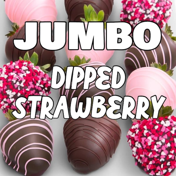 JUMBO Dipped Strawberry Lipsessed Lip Balm! LIMITED EDITION!