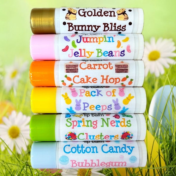 Hoppy Easter Collection Lipsessed Lip Balm Set (6 Included)