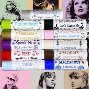 NEW Swiftie Era’s Inspired Lipsessed Lip Balm Set (11 Included) Limited Edition